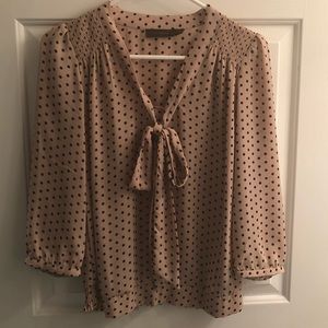The Limited tie neck blouse